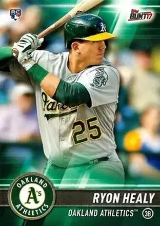 2017 Topps Bunt #17 - Ryon Healy - Oakland Athletics