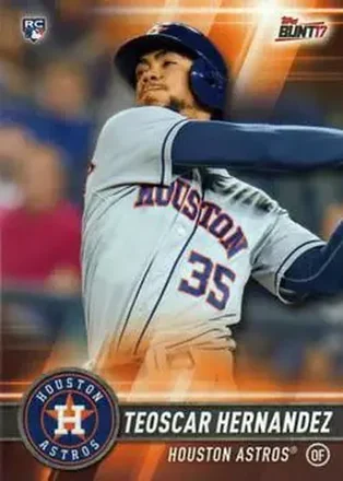 2017 Topps Bunt #18 - Teoscar Hernández - Houston Astros
