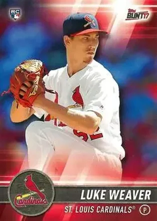2017 Topps Bunt #19 - Luke Weaver - St. Louis Cardinals