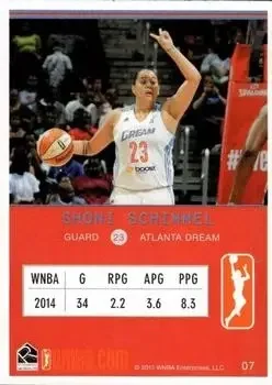 Back of Shoni Schimmel
