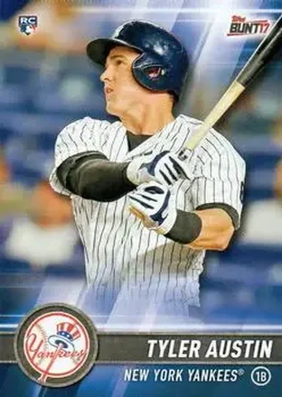 2017 Topps Bunt #21 - Tyler Austin - New York Yankees