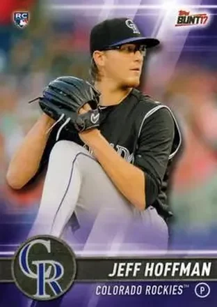 2017 Topps Bunt #22 - Jeff Hoffman - Colorado Rockies