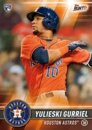 2017 Topps Bunt #23 - Yuli Gurriel - Houston Astros