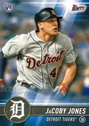 2017 Topps Bunt #25 - JaCoby Jones - Detroit Tigers