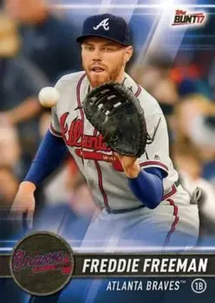 2017 Topps Bunt #32 - Freddie Freeman - Atlanta Braves