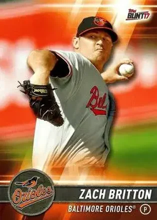 2017 Topps Bunt #34 - Zack Britton - Baltimore Orioles