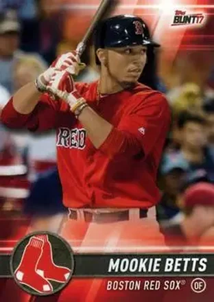 2017 Topps Bunt #35 - Mookie Betts - Boston Red Sox