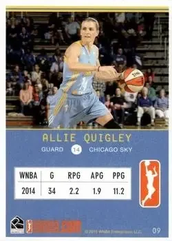 Back of Allie Quigley