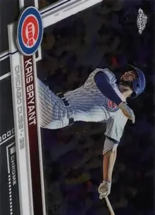 2017 Topps Chrome #1 - Kris Bryant - Chicago Cubs
