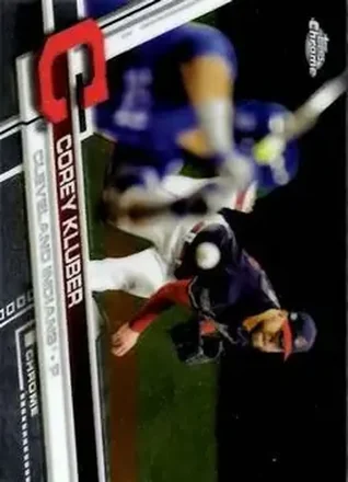 2017 Topps Chrome #5 - Corey Kluber - Cleveland Indians