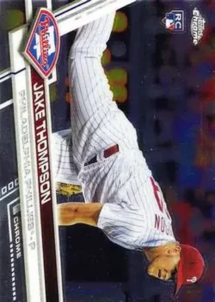 2017 Topps Chrome #7 - Jake Thompson - Philadelphia Phillies