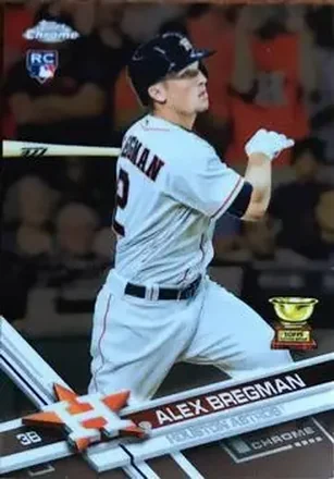 2017 Topps Chrome #9 - Alex Bregman - Houston Astros