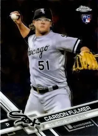 2017 Topps Chrome #12 - Carson Fulmer - Chicago White Sox