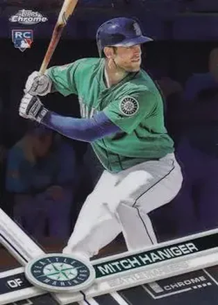 2017 Topps Chrome #29 - Mitch Haniger - Seattle Mariners