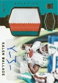 2018 Panini Plates & Patches feature card