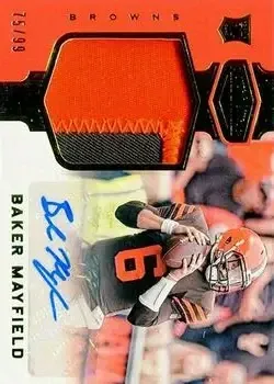 2018 Panini Plates & Patches feature card