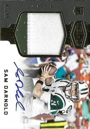 2018 Panini Plates & Patches #239 - Sam Darnold - New York Jets