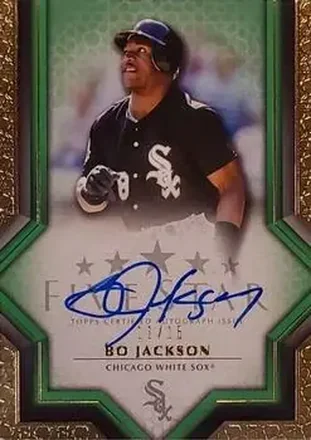 2023 Topps Five Star - Green #FSA-BJN - Bo Jackson - Chicago White Sox