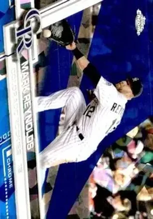 2017 Topps Chrome Sapphire Edition #4 - Mark Reynolds - Colorado Rockies