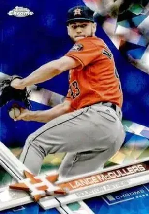 2017 Topps Chrome Sapphire Edition #16 - Lance McCullers - Houston Astros