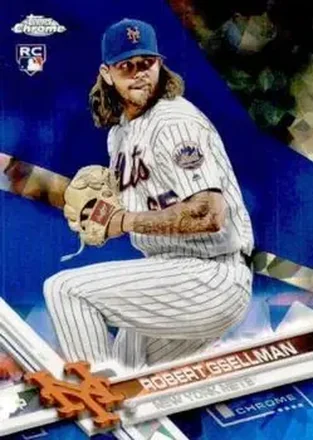 2017 Topps Chrome Sapphire Edition #21 - Robert Gsellman - New York Mets