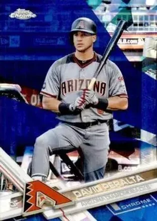 2017 Topps Chrome Sapphire Edition #26 - David Peralta - Arizona Diamondbacks