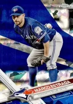 2017 Topps Chrome Sapphire Edition feature card