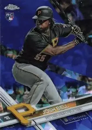 2017 Topps Chrome Sapphire Edition #30 - Josh Bell - Pittsburgh Pirates