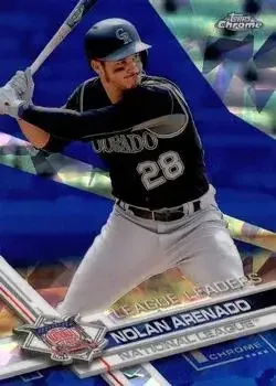 2017 Topps Chrome Sapphire Edition feature card