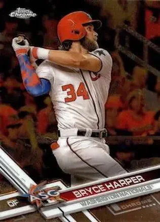 2017 Topps Chrome Update #HMT1 - Bryce Harper - Washington Nationals