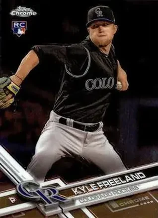 2017 Topps Chrome Update #HMT4 - Kyle Freeland - Colorado Rockies