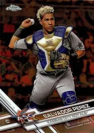 2017 Topps Chrome Update #HMT8 - Salvador Perez - Kansas City Royals
