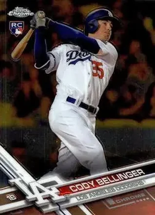 2017 Topps Chrome Update #HMT10 - Cody Bellinger - Los Angeles Dodgers