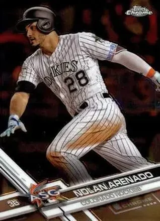 2017 Topps Chrome Update #HMT12 - Nolan Arenado - Colorado Rockies