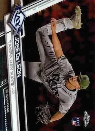 2017 Topps Chrome Update #HMT14 - Jose De Leon - Tampa Bay Rays