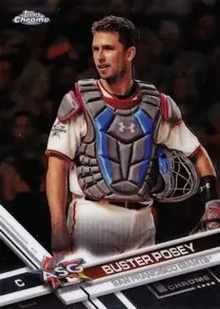 2017 Topps Chrome Update #HMT20 - Buster Posey - San Francisco Giants