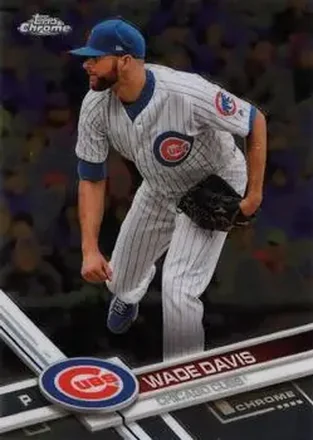 2017 Topps Chrome Update #HMT21 - Wade Davis - Chicago Cubs