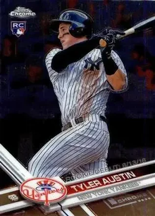 2017 Topps Chrome Update #HMT29 - Tyler Austin - New York Yankees