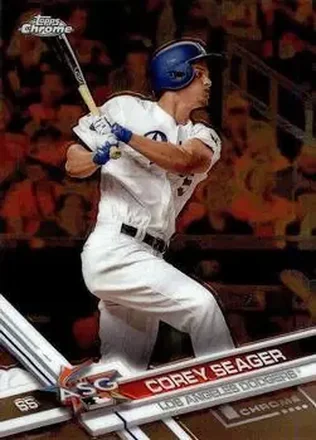 2017 Topps Chrome Update #HMT30 - Corey Seager - Los Angeles Dodgers