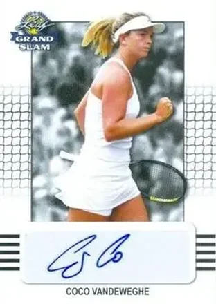 2018 Leaf Grand Slam #BA-CV1 - Coco Vandeweghe