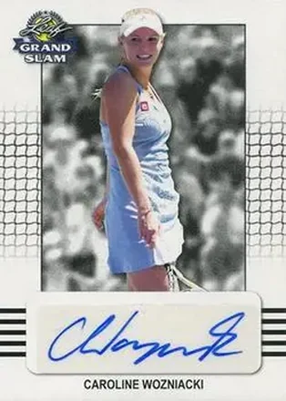 2018 Leaf Grand Slam #BA-CW1 - Caroline Wozniacki