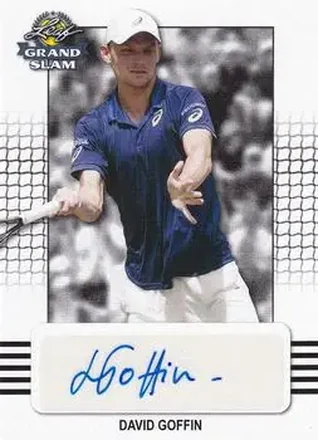 2018 Leaf Grand Slam #BA-DG1 - David Goffin