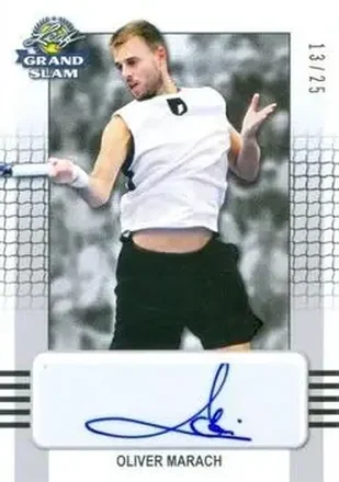 2018 Leaf Grand Slam - Silver #BA-OM1 - Oliver Marach