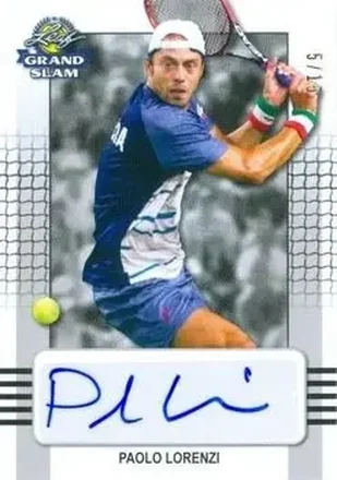 2018 Leaf Grand Slam - Silver #BA-PL1 - Paolo Lorenzi