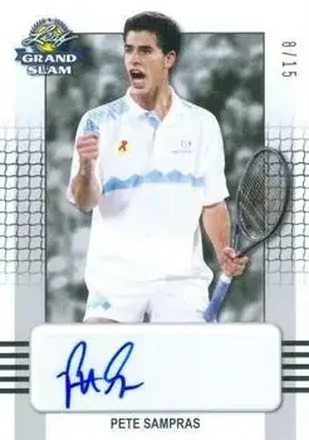 2018 Leaf Grand Slam - Silver #BA-PS1 - Pete Sampras