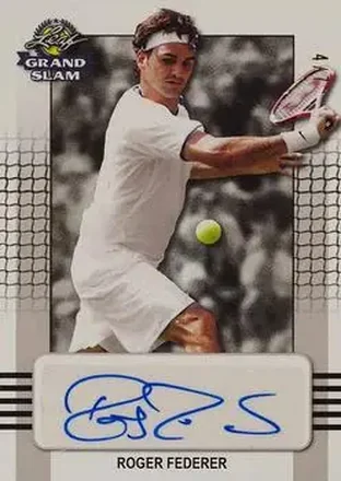2018 Leaf Grand Slam - Silver #BA-RF1 - Roger Federer