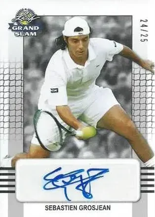 2018 Leaf Grand Slam - Silver #BA-SG1 - Sebastien Grosjean
