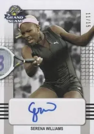 2018 Leaf Grand Slam - Silver #BA-SW1 - Serena Williams