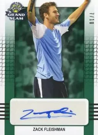 2018 Leaf Grand Slam - Green #BA-ZF1 - Zack Fleishman