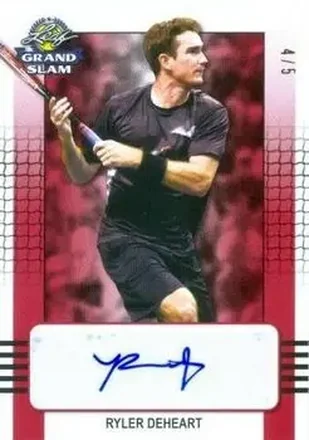 2018 Leaf Grand Slam - Red #BA-RDH - Ryler DeHeart